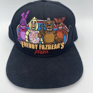 FIVE NIGHTS AT FREDDYS Cap  Freddy Fazbears Pizza Snapback Embroidered Hat
